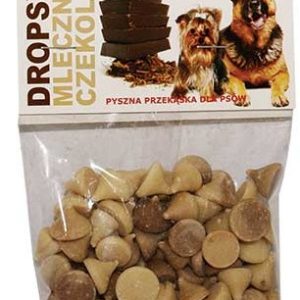 Dako-Art Dropsy mleczno-czekoladowe dla psów zawieszka 75g - 1 zdjęcie