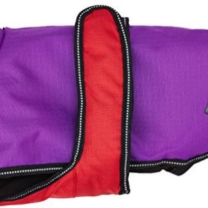 Danish Design 2-in-1-płaszcz kurtka dla psów, psy, odblaskowe, wodoszczelna, fioletowa 1 - 1 zdjęcie