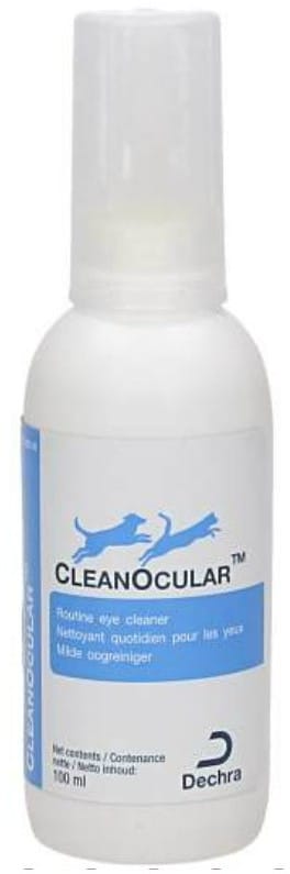 Dechra Dechra Clean Ocular 100 ml - środek do pielęgnacji okolic oczu u psów i kotów - 1 zdjęcie