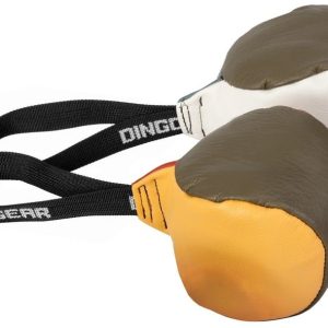 Dingo Gear K9 Dwie Piłki Skórzane Z Rączką #11CM - 1 zdjęcie