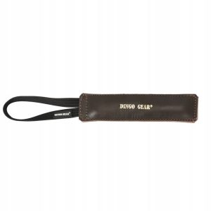 Dingo Gear K9 Gryzak Szarpak Ze Skóry 6x25CM Brąz - 1 zdjęcie