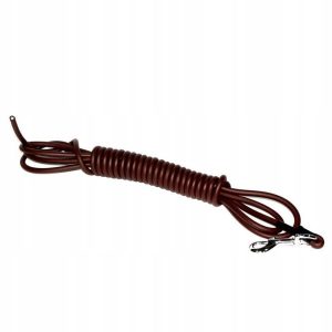 Dingo Gear K9 Linka Biothan DŁ.10,5M #5MM Brązowa - 1 zdjęcie