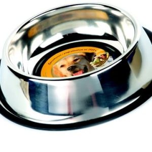 Dingo Miska Metalowa Podgumowana Nr 2, 0,45 L - 1 zdjęcie