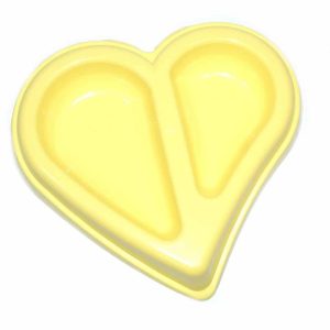 Dingo Miska Plastikowa Podwójna Serce - 1 zdjęcie
