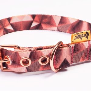Dingo Obroża City dla psa rozm 20mm/45cm wzór kalejdoskop nr kat 15389 - 1 zdjęcie