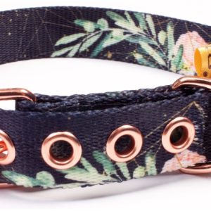 Dingo Obroża City dla psa rozm 20mm/45cm wzór kwiatowy nr kat 15395 - 1 zdjęcie