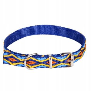 Dingo Obroża Dla Psa Winnetou 1,0 x 35CM Niebieska - 1 zdjęcie