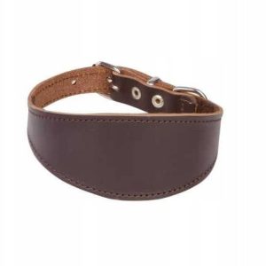 Dingo Obroża skórzana psa Charta 45 34-38cm 12372 - 1 zdjęcie
