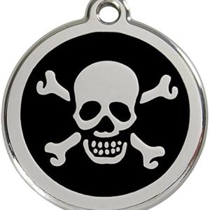 Dingo Red Nieśmiertelnik Skull, czarny 01-XB-BB-SM - 1 zdjęcie