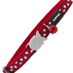Dingo Red obroża dla kota, 12 MM szerokości, 20 32 cm, s - 1 zdjęcie