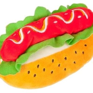 Dingo Zabawka dla psa - Pluszowy hot-dog - 1 zdjęcie