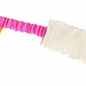 Dingo Zabawka Gryzak Bungee Z Wełny 6X20CM Zielony - 1 zdjęcie