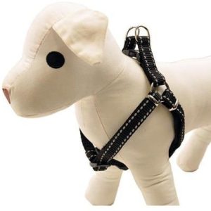 DINO DINO SZELKI TAŚMA REGULOWANA ODBLASKOWA 20MM/40-60CM CZARNE 20460/CZ - 1 zdjęcie