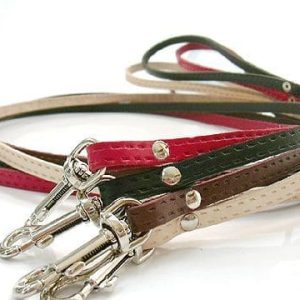 Dino Smycz Skórzana 15mm/120cm Czerwona 5906040057989 - 1 zdjęcie
