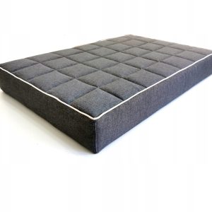 Dla Psa Legowisko Materac 120x80 15 cm wys Szary - 1 zdjęcie
