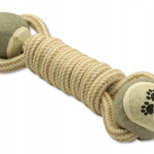 DOG FANTASY Hantla Tenisiak Z Juty 28 cm Aport - 1 zdjęcie