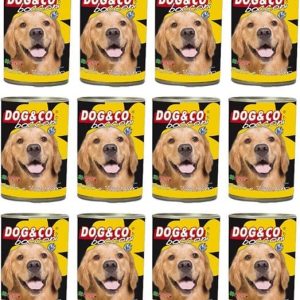 Dog&co [Zestaw] Dog&Co kawałki z kurczakiem i indykiem 1250g x 12 - 1 zdjęcie
