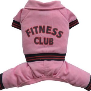 Doggy Dolly DOGGY DOLLY Dres Fitness Club różowy S 23-25 cm/36-38 cm DARMOWA DOSTAWA OD 95 ZŁ! - 1 zdjęcie