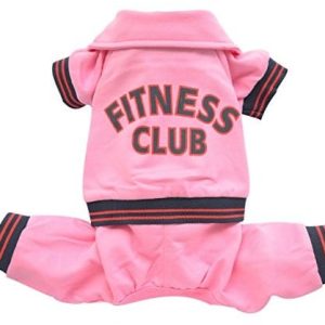 Doggydolly Doggy Dolly drf031 Jogging garnitur dla psów Fitness Club Rosa - 1 zdjęcie