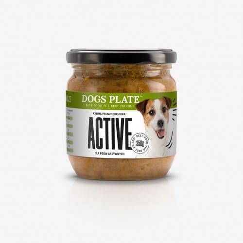Dogs Plate ACTIVE 360g dla psów aktywnych - 1 zdjęcie