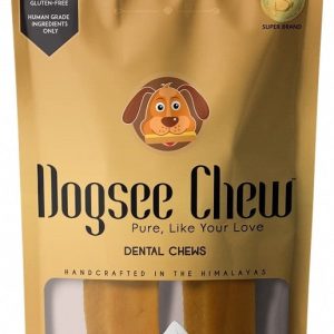 Dogsee Chew Przysmak mleczny Dental Chews Medium Bar dla psa op. 140g - 1 zdjęcie