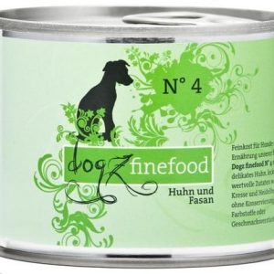 Dogz Finefood N.04 Kurczak I Bażant Puszka 200G - 1 zdjęcie