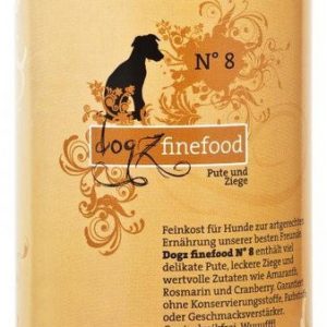 Dogz Finefood N.08 Indyk i koza Puszka 400g - 1 zdjęcie