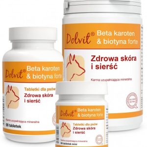 Dolfos Dolvit Beta Karoten&Biotyna Forte Mini 90 Tabletek - 1 zdjęcie