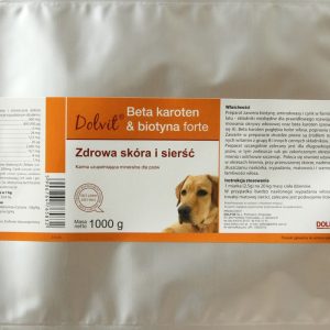 Dolfos Dolvit Beta Karoten&Biotyna Forte proszek 1kg - 1 zdjęcie