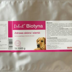 Dolfos Dolvit Biotyna DOG proszek 1kg - 1 zdjęcie