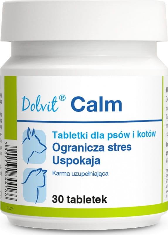 Dolfos Dolvit Calm dla psa i kota 30 tabletek - 1 zdjęcie