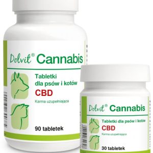 Dolfos Dolvit Cannabis suplement diety dla psa i kota 90 tab. - 1 zdjęcie