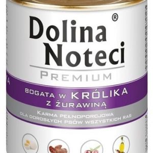 Dolina Noteci Premium Bogata W Królika I Żurawinę Puszka 800G X 6Szt - 1 zdjęcie