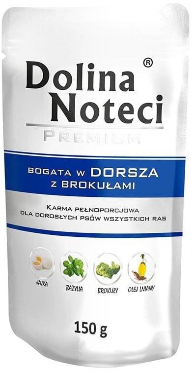 DOLINA NOTECI Premium Dorsz z Brokułami 150 g - 1 zdjęcie