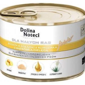 Dolina Noteci Premium Junior Małe Rasy Żołądki Kurczaka I Wątróbka Cielęca 185g DARMOWA DOSTAWA OD 95 ZŁ! - 1 zdjęcie