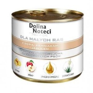 Dolina Noteci Premium Małe Rasy Z Gęsią Ziemniakami I Jabłkiem 185g DARMOWA DOSTAWA OD 95 ZŁ! - 1 zdjęcie