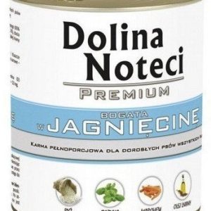 Dolina Noteci Premium Pies Jagnięcina Puszka 400g 9887 - 1 zdjęcie