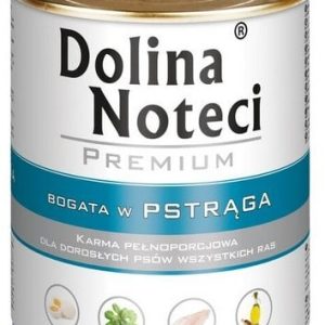 Dolina Noteci Premium Pies Pstrąg puszka 800g - 1 zdjęcie