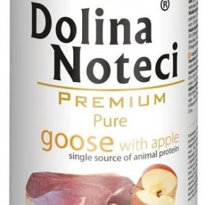 Dolina Noteci PREMIUM Pure gęś i jabłko puszka 400g - 1 zdjęcie