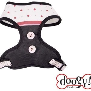 Doogy Doogy klasyczne i wygodne szelki dla psa, w kropeczki - Rozmiar: M DOG-N5025 - 1 zdjęcie