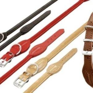 dr Seidla BUFFALO ze skóry okrągła w 6 kolorach i 7 rozmiarach (od 32 cm do 60 cm), brązowy - 1 zdjęcie