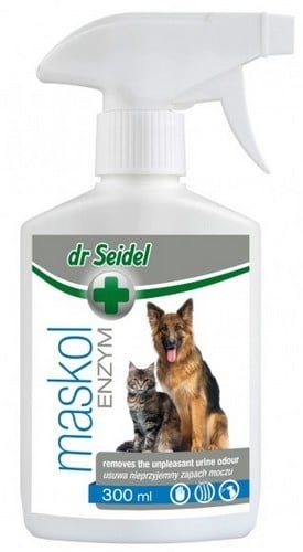 Dr Seidla Dr Seidel Maskol Enzym - Płyn Maskujący Zapach Moczu Zwierząt - Spray 300Ml - 1 zdjęcie