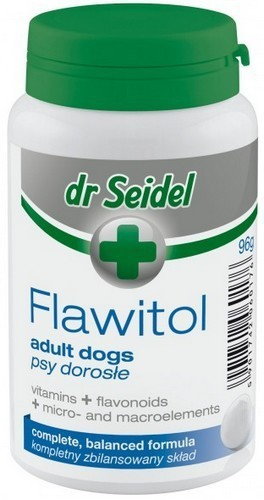 Dr Seidla Flawitol dla psów dorosłych 200 Tabletki 7244 - 1 zdjęcie