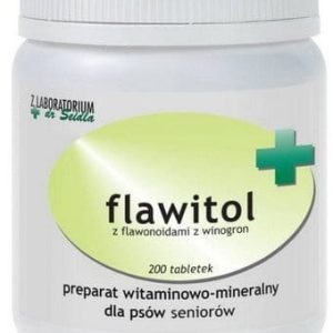 Dr Seidla Flawitol dla psów Starszeów 200 Tabletki 7246 - 1 zdjęcie
