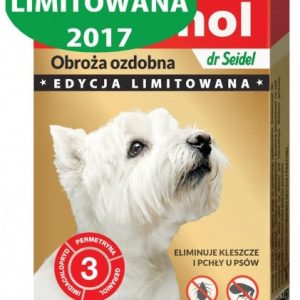 dr Seidla Sabunol Sabunol ozdobna p. kleszczom i pchłom RÓŻOWA W ŁAPKI 50cm EDYCJA LIMITOWANA - 1 zdjęcie