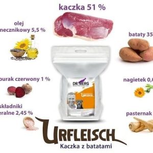 Dr.Berg Urfleish adult duck & sweet potato 10 kg - 1 zdjęcie