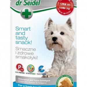 DR.SEIDEL Dr Seidel Smakołyki dla psów na świeży oddech 90g x 8 PDRS042_PAK8 - 1 zdjęcie