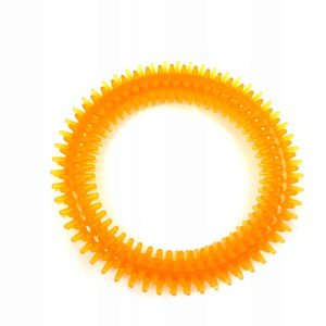 Duże gumowe kółko ring gryzak na zęby dla psa 15cm - 1 zdjęcie