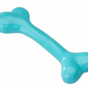 EBI Kość miętowa Rubber Bone z gumy niebieska [rozmiar S] 14,75cm PEBI012 - 1 zdjęcie