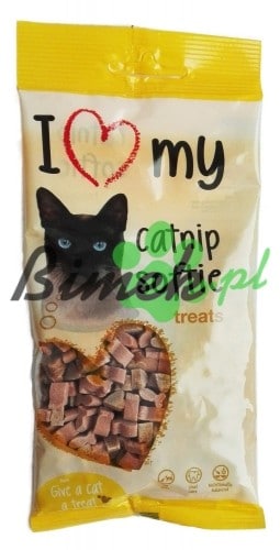 Essential Foods I Love My CAT 100g CATNIP softie treats kocie przysmaki PROMOCJA - 1 zdjęcie
